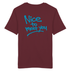 Statement - Nice to meet you T